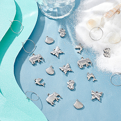 Набор для самостоятельного изготовления подвесок в виде животных для бокалов вина DIY-UN0003-26