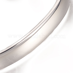 Bracciali a polsino in acciaio inossidabile 304 anti-ossidazione&nbsp;STAS-I110-10-8mm-P