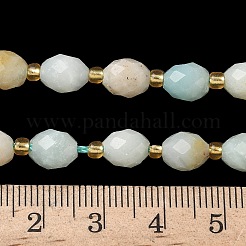 Натуральный цветок амазонитовые бусины пряди G-F809-A16-01