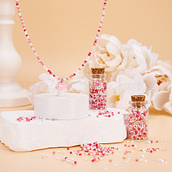 Непрозрачные стеклянные круглые бусины&nbsp;GLAA-TAC0025-07A-04