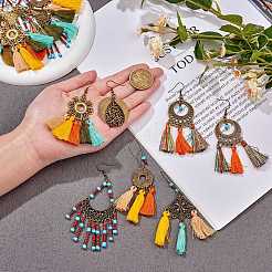 Набор для изготовления сережек-подвесок своими руками&nbsp;DIY-SZ0009-43