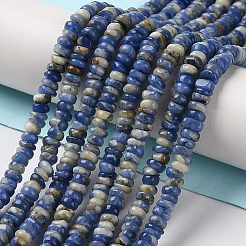2 нити натуральных содалитовых бусин нити G-PA0001-25