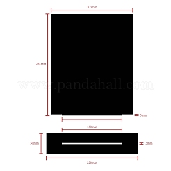 6 Stück Acryl-Halterständer für leere Platinen&nbsp;ODIS-WH0038-275A