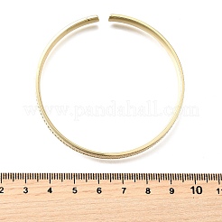 Латунь манжеты браслеты для женщин&nbsp;BJEW-G742-01G