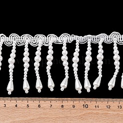 Лента с кисточками из полиэстера и искусственного жемчуга OCOR-XCP0002-70