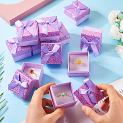 Bowknot Karton Papier Ring Geschenk Aufbewahrungsboxen&nbsp;CON-TAC0001-16C