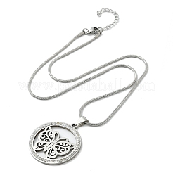 Кольцо из нержавеющей стали 201 с кристаллами и стразами&nbsp;NJEW-P327-01P