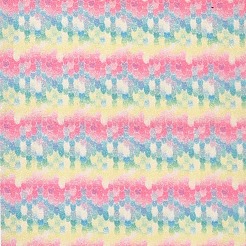 Русалка рыбьей чешуи рисунок искусственная кожа ткань&nbsp;AJEW-WH0149C-06