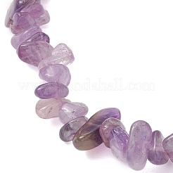 Наборы эластичных браслетов из натуральных драгоценных камней и кубиков BJEW-JB10630