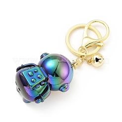 Акриловый брелок с подвеской в виде космонавта&nbsp;KEYC-G052-07LG-04