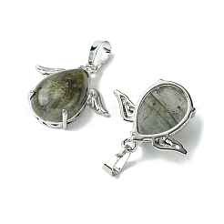 Природные подвески лабрадорита G-C114-05P-06