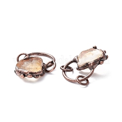 Природные подвески цитрин&nbsp;G-M383-26C