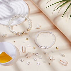 Kits de fabrication de bijoux DIY sur le thème de l'océan&nbsp;DIY-AR0005-09