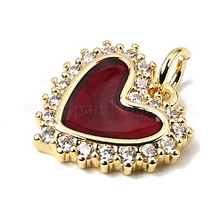 Латунные микро проложить кубического циркония подвески&nbsp;KK-D390-26G-01