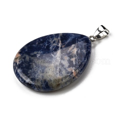 Природные подвески содалитом&nbsp;G-F820-14P-06