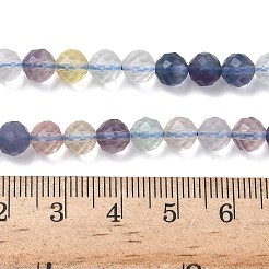 Природного флюорита бисер нитей G-F717-10