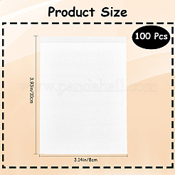 100шт прямоугольные пенопластовые пакеты PE-WH0007-02A