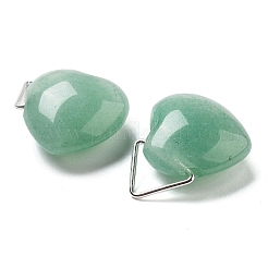 Естественный зеленый авантюрин подвески&nbsp;G-K371-02P-06