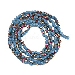 Perles de verre électroplaquées stradns&nbsp;EGLA-H114-01F