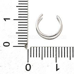 925 orecchini a polsino in argento sterling da donna&nbsp;EJEW-F360-01A-P