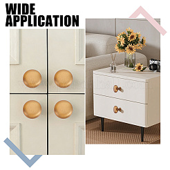 Maniglia rotonda in lega per mobile&nbsp;FIND-WH0173-537