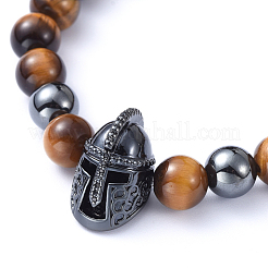 Браслеты из бусин стрейч с натуральными драгоценными камнями&nbsp;BJEW-JB05174