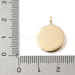 Colgante micropavé cubic zirconia de latón&nbsp;KK-Z107-01G-02