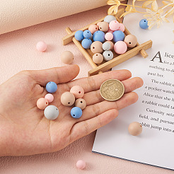 150шт 15 стиля силиконовые бусины&nbsp;SIL-TA0001-29