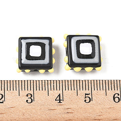 Бусины из стеклянной эмали LAMP-S079-14B