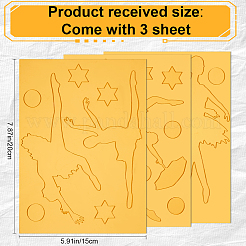 Зеркало акриловое самоклеющееся настенное декоративное&nbsp;AJEW-WH0518-24A