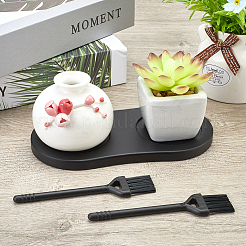 1 шт. деревянная подставка для мельницы для перца&nbsp;AJEW-GF0009-07B