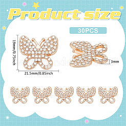 Стеклянные кабошоны со стразами FIND-MA0001-16A