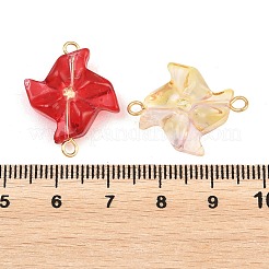 Glas-Windmühlen-Verbinder-Anhänger&nbsp;GLAA-P079-04G-M