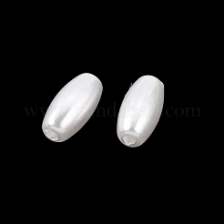 Perles d'imitation perles en plastique ABS&nbsp;PL-CBA8DB3-16
