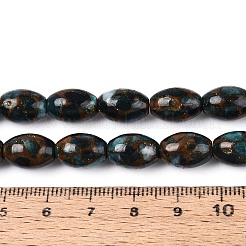 Нити бусин из окрашенных синтетических драгоценных камней G-T144-38A