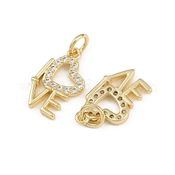Латунные микро проложить кубического циркония подвески&nbsp;KK-A269-55G
