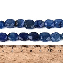Gefärbte und erhitzte natürliche Achatperlenstränge&nbsp;G-N359-15A-01