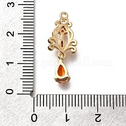 Латунные микро проложить кубического циркония подвески&nbsp;KK-K378-65G-01