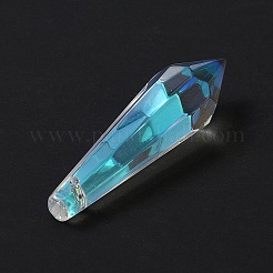 Pendenti a pendolo a cono grande in vetro trasparente&nbsp;LS-MACR-WH0007-66