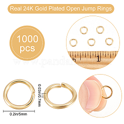 1000 шт. Открытые соединительные кольца из нержавеющей стали 304&nbsp;STAS-BBC0002-99