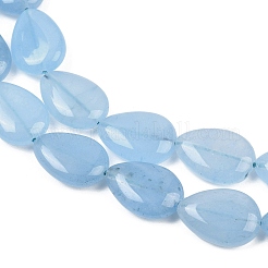 Бусины из натурального белого нефрита G-Z105-B01-01B