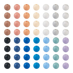 140 шт. 14 цвета пищевые экологически чистые силиконовые бусины SIL-TA0001-32