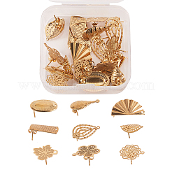 Фурнитура для сережек-гвоздиков из нержавеющей стали 304 STAS-CJ0001-111