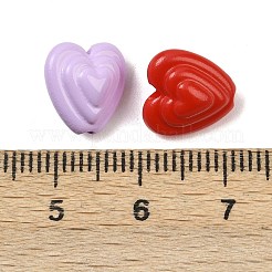 Непрозрачные акриловые бусины&nbsp;OACR-H058-04