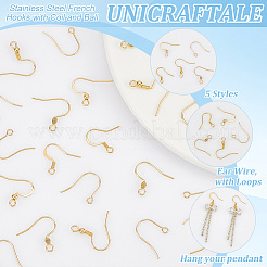 150 шт. 5 стиля 304 и 316 хирургические французские крючки из нержавеющей стали с пружиной и шариком STAS-UN0058-09