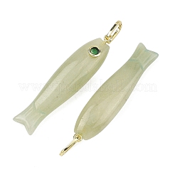 Colgantes tallados de jade blanco natural&nbsp;GG-CBA8D06-01G-09