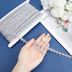 Кружевная лента из полиэстера OCOR-WH0078-112B