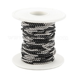 Ионное покрытие (ip) 304 нержавеющая сталь коробчатые цепи STAS-B001-27A-B