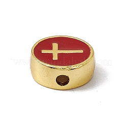 Vere perle smaltate in ottone placcato oro 18k&nbsp;LS-KK-F814-04G-04
