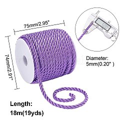 Однослойный шнур&nbsp;OCOR-PH0001-27H-WH